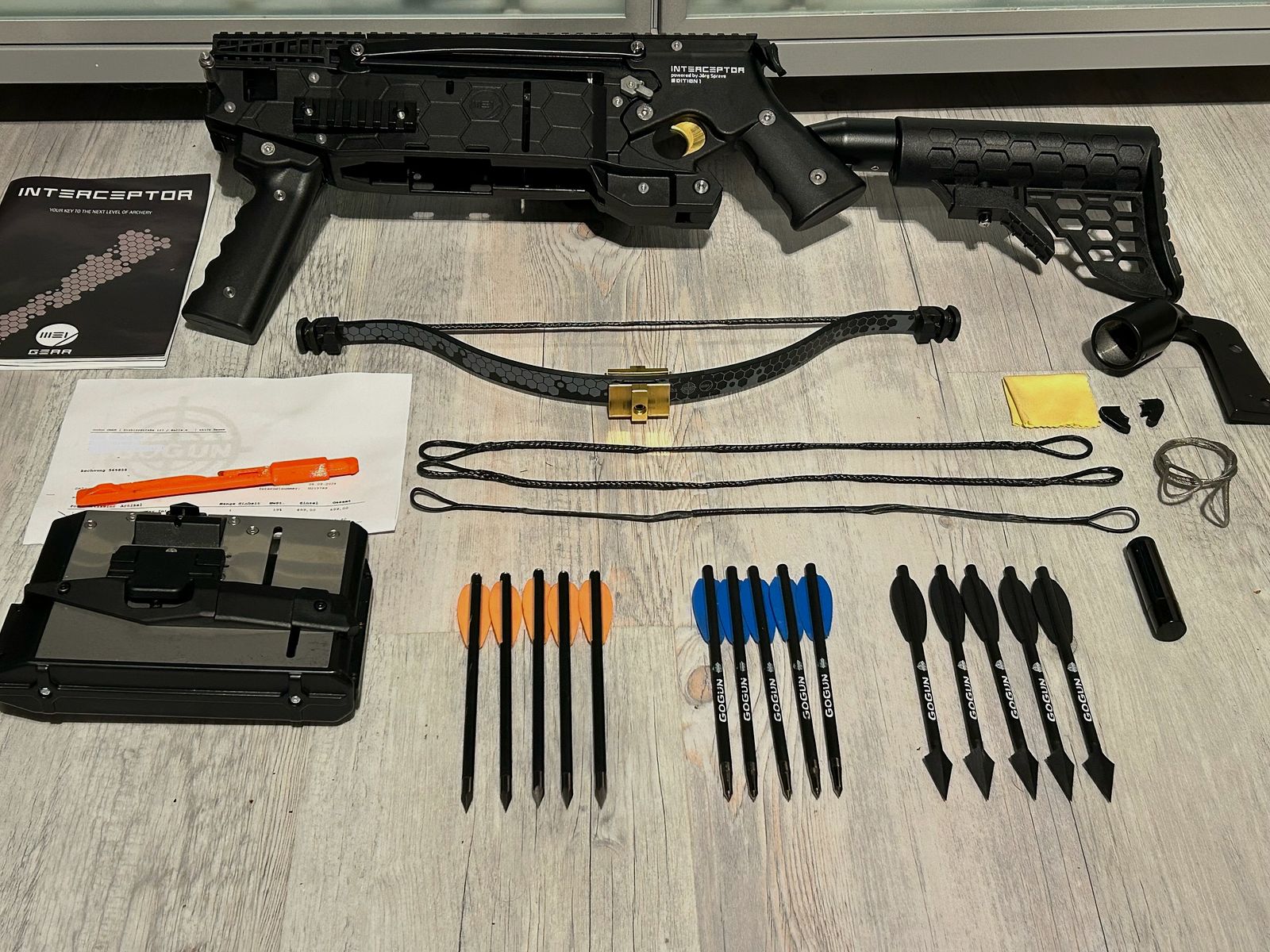 Mey Interceptor avec beaucoup d'accessoires ou sans.