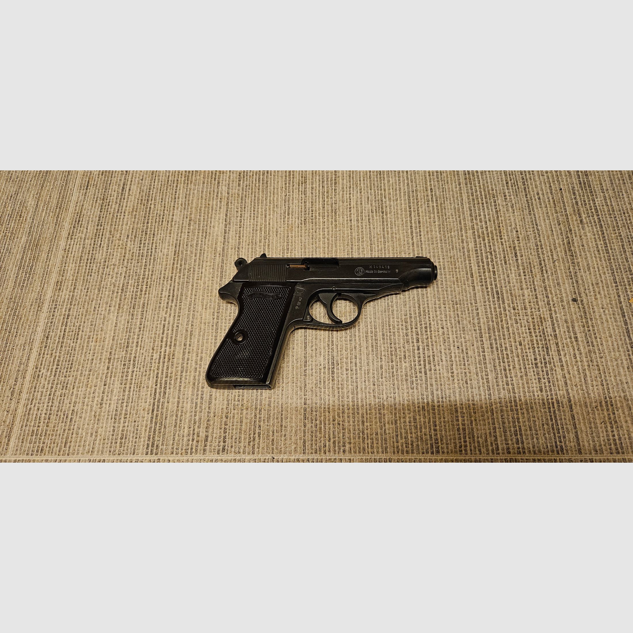 Walther PP- 9mm P.A.K. brüniert
