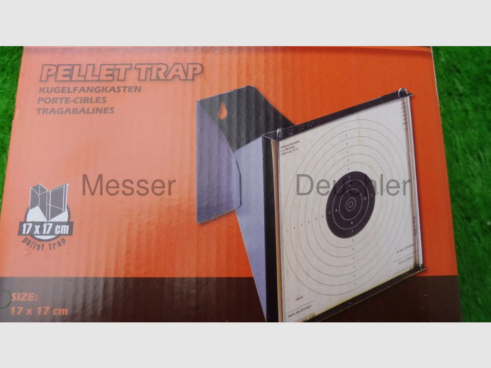 Casse di raccolta perfette per le vostre armi ad aria compressa per bersagli 17x17 cm