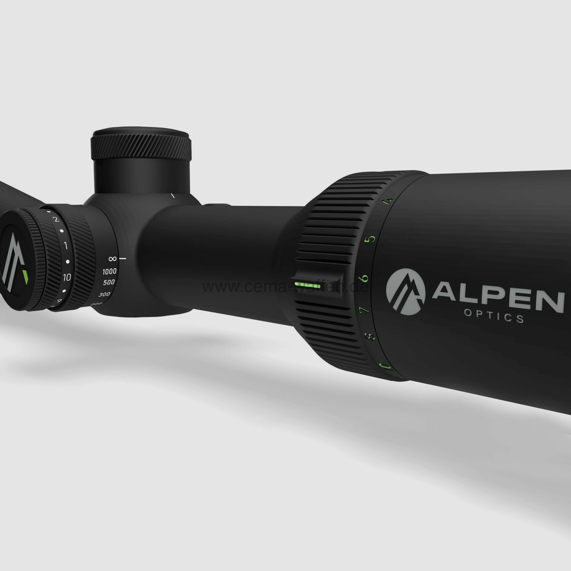 Alpen Optics Germany	 ALPEN Apex XP Zieloptik 2.5–15×56 A4 mit SmartDot Technology