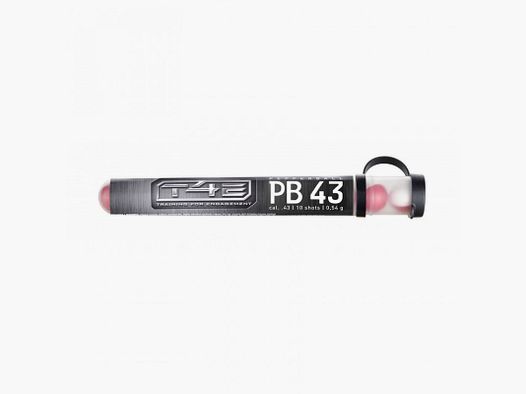Tube De 10 Billes Poivre T4e Cal.43