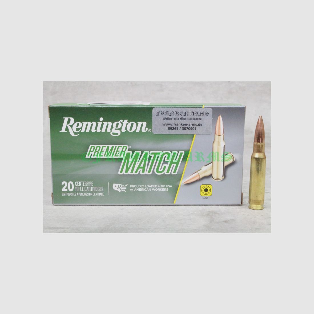 Remington Matchking BTHP .308 Win. 168gr 10,9g 20 Stück 52221485