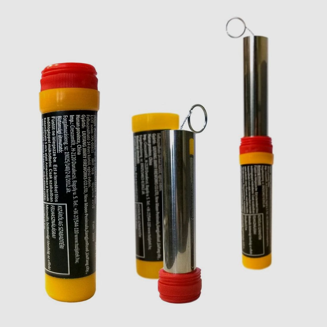 Xplode Bengallichtfackel Rot 60 Sek. mit Reißzünder T1