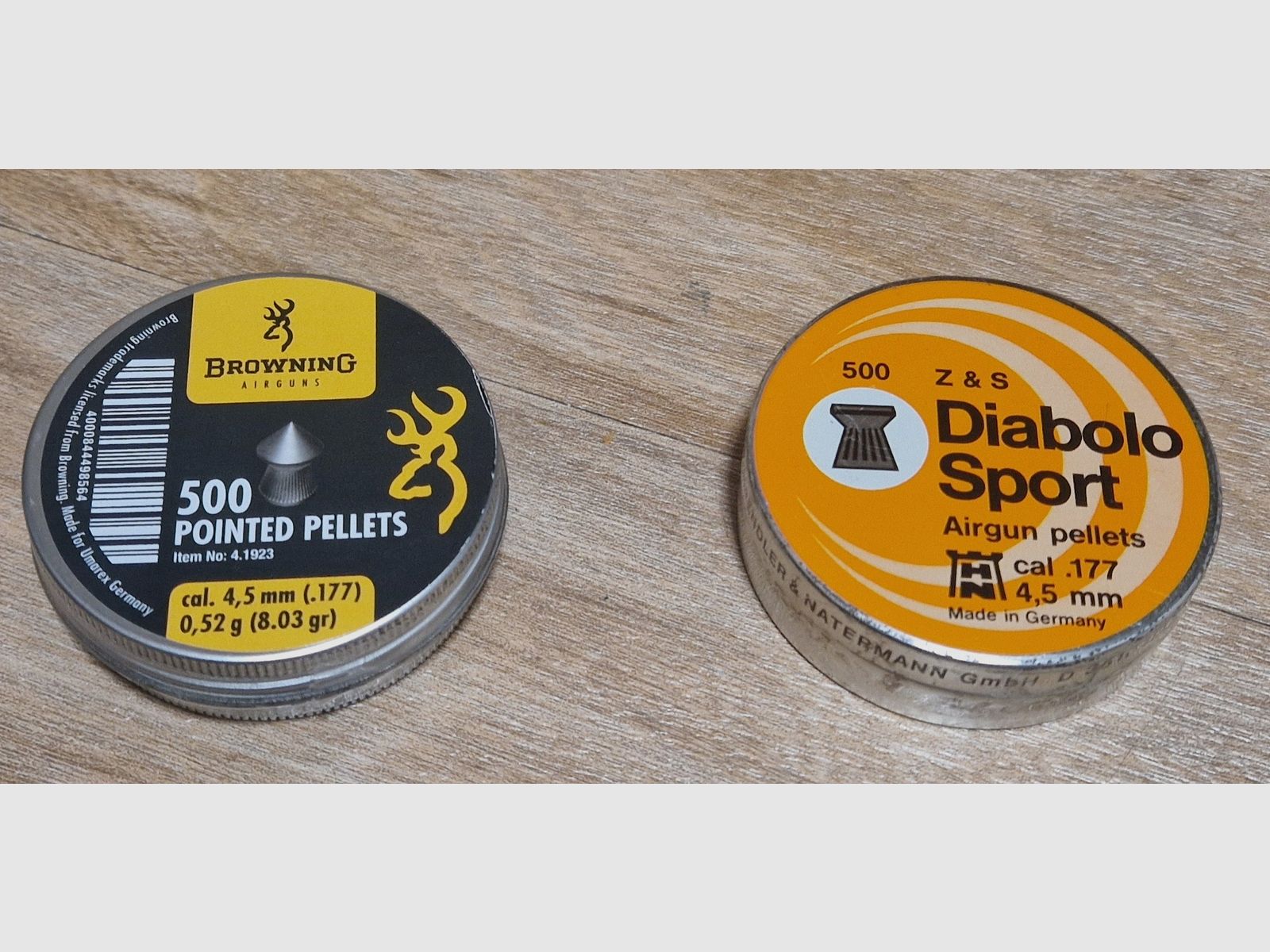 Hämmerli Hunter Force 900 Combo + pointed and flat head diabolo pellets