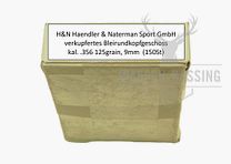 H&N Haendler und Naterman Sport GmbH verkupfertes Bleirundkopfgeschoss, Kal. .356, 125 gr, HS