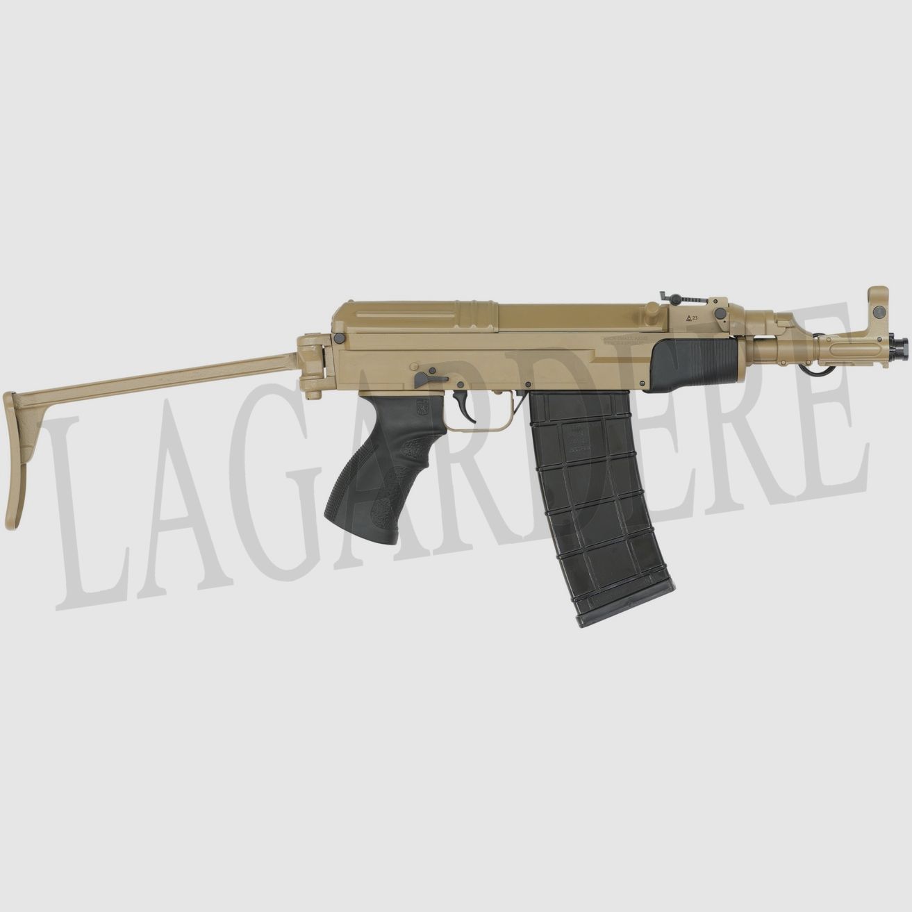 CZECH SMALL ARMS VZ 58 SPORTER COMPACT TAN VOUWBAAR SCHAFT (SEMI-AUTOMATISCH AANVALGEWEER)