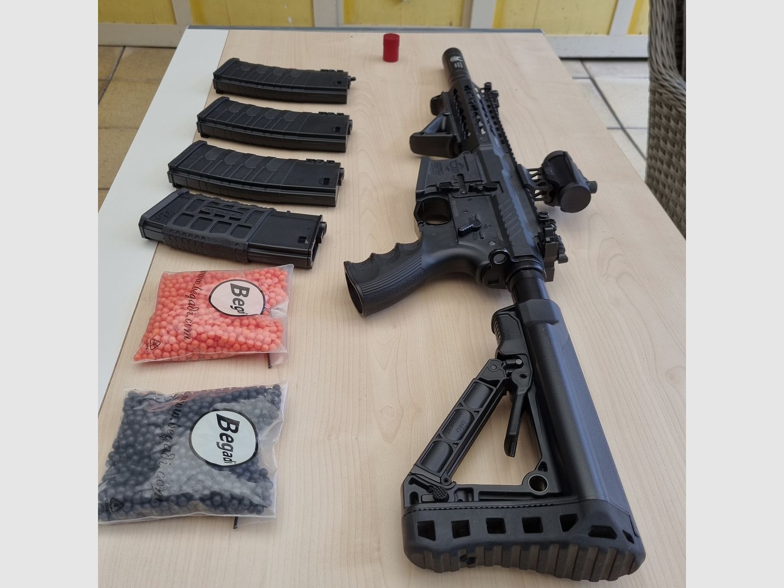 CM16 SRS Sturmgewehr mit Zubehör