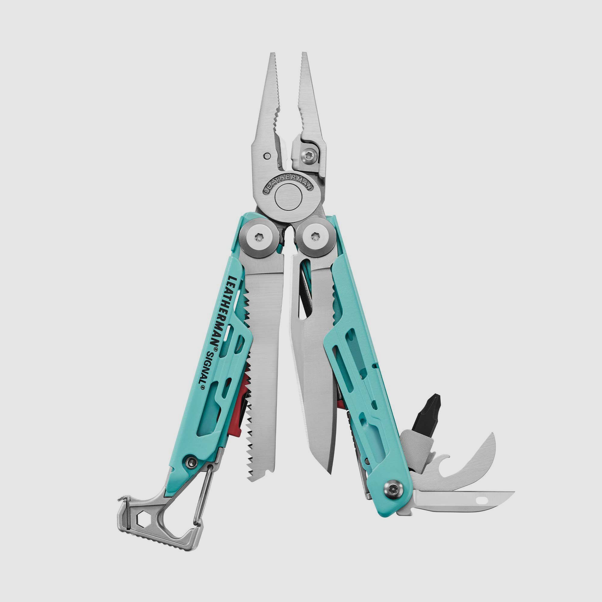 Leatherman SIGNAL Aqua RVS, Molle Holster, Zwart, L