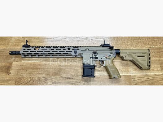 Heckler & Koch MR223 A3 Slim-Line 14,5" canon - garde-main M-LOK carabine semi-automatique .223Rem - garde-main long M-LOK - de nombreuses autres pièces de tuning H&K - similaire au KSK G95K - version civile H&K G95K avec mises à niveau G95K / HK416 H&K 416 / MR 223 A3