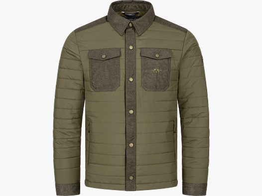 Ron Shacket da Uomo Verde Oliva Scuro Verde Oliva Scuro XL