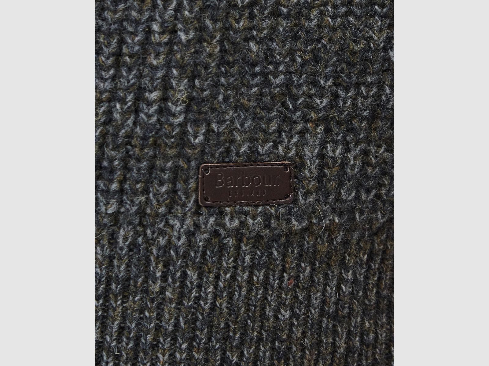 BARBOUR Pullover Horseford Half-Zip Olive