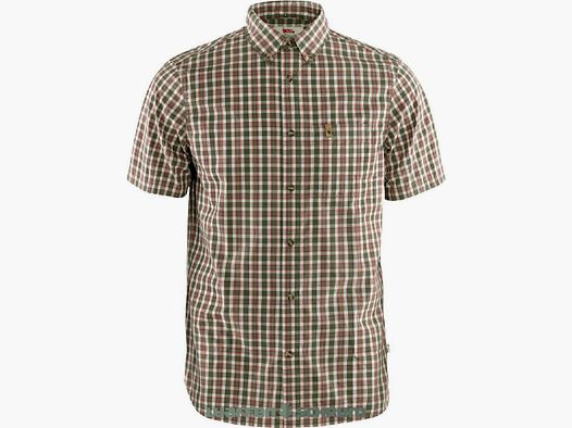 Fjällräven Hemd Övik Shirt SS Laurel Green