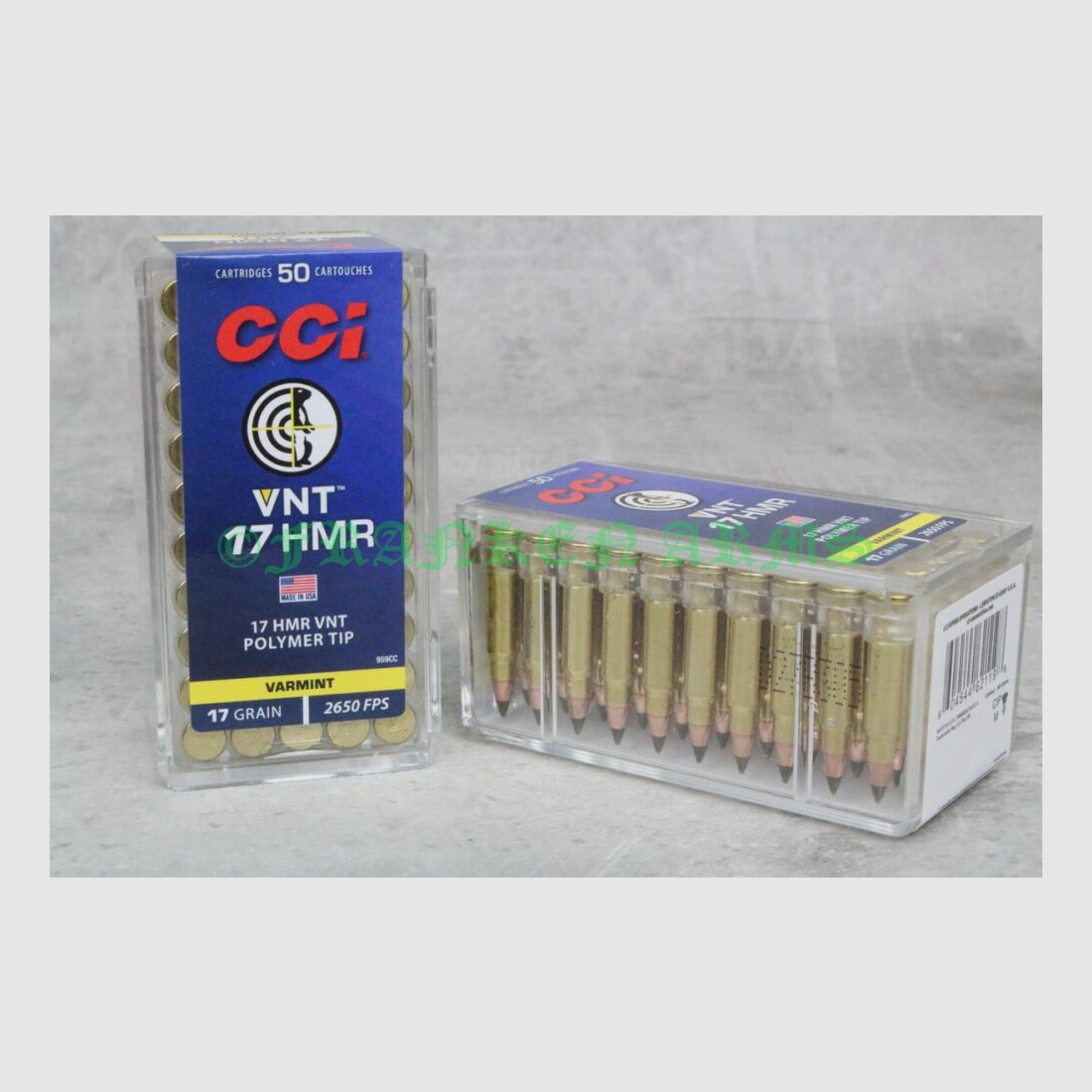 CCI	 .17HMR VNT 17gr. 1,1g 50Stück Staffelpreise