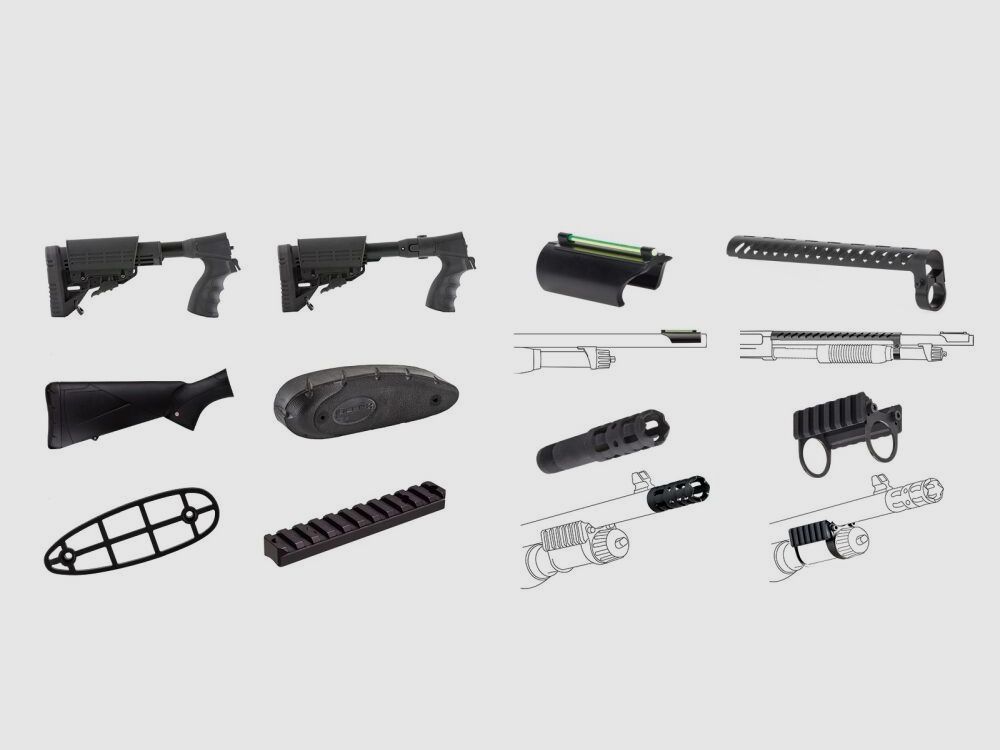 Winchester Weaver rail for SXP shotgun Winchester (original spare part)