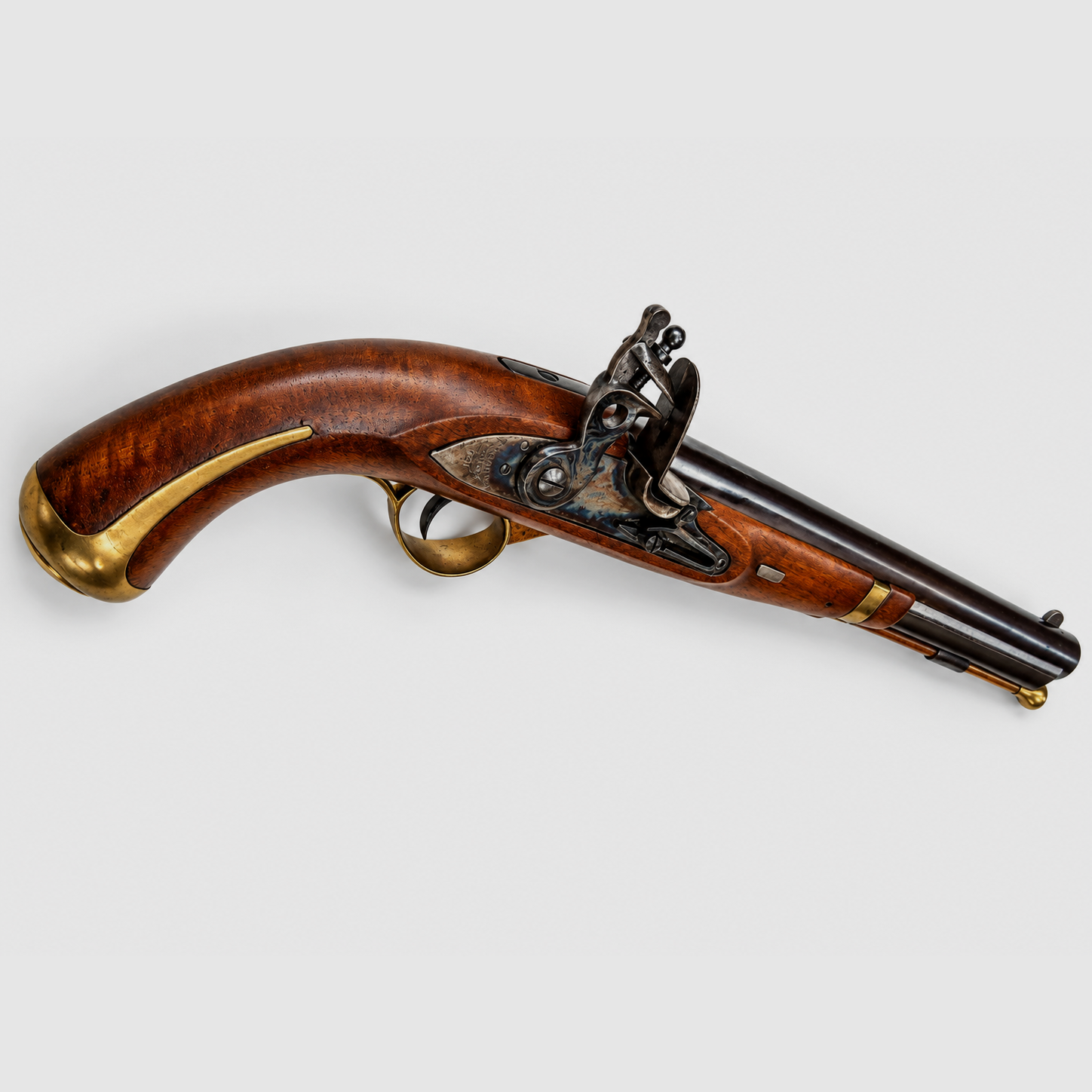 Pedersoli Harpers Ferry muzzleloader flintlock pistol caliber .58, immagine 2 di 4