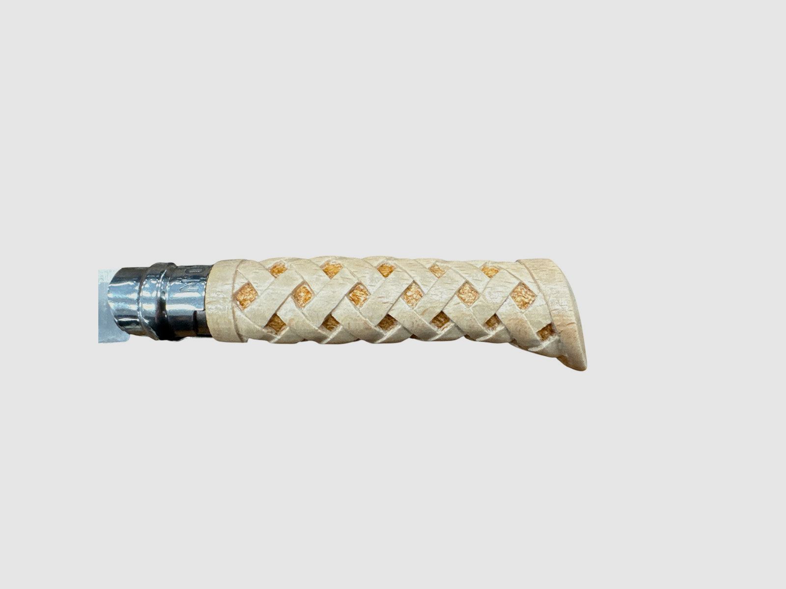 MESSER – OPINEL – N.8 INOX HANDGEFERTIGT MIT DIAMANT-MUSTER, Bild 3 von 4