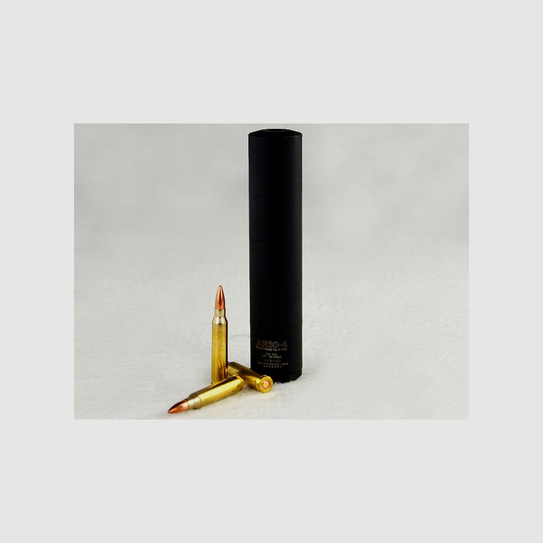 A-TEC AR30-4 Schalldämpfer für Kaliber .223 REM, Gewinde: 1/2"-28 UNEF