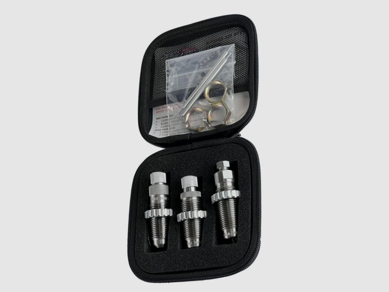DAA Ensemble de 3 Matrices en Carbure - Pistolet 9mm