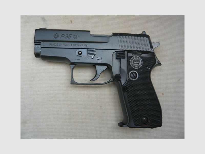 Pistolet GECO Mod. P 35 en cal. .35 comme neuf