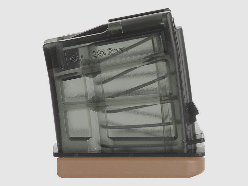 Heckler & Koch G36 / HK243 magazine, 10 rounds RAL8000