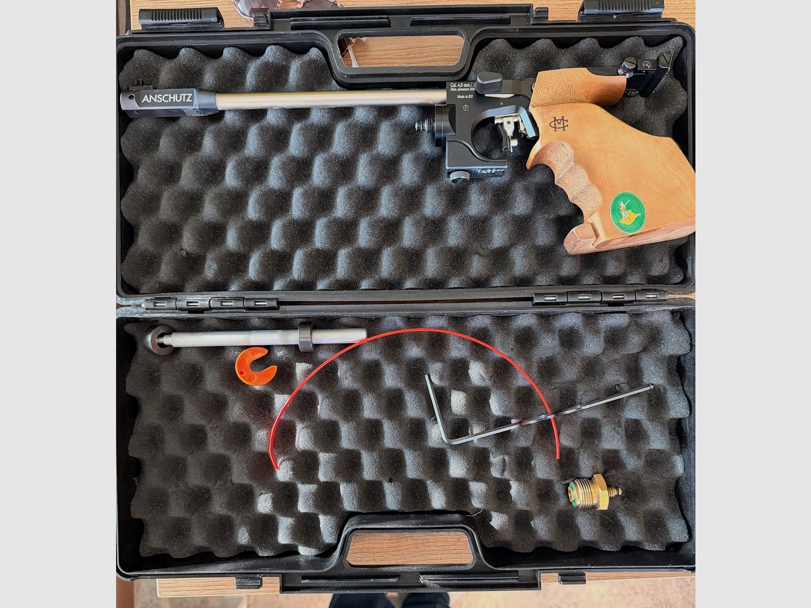 Pistola ad aria compressa Anschütz LP-@