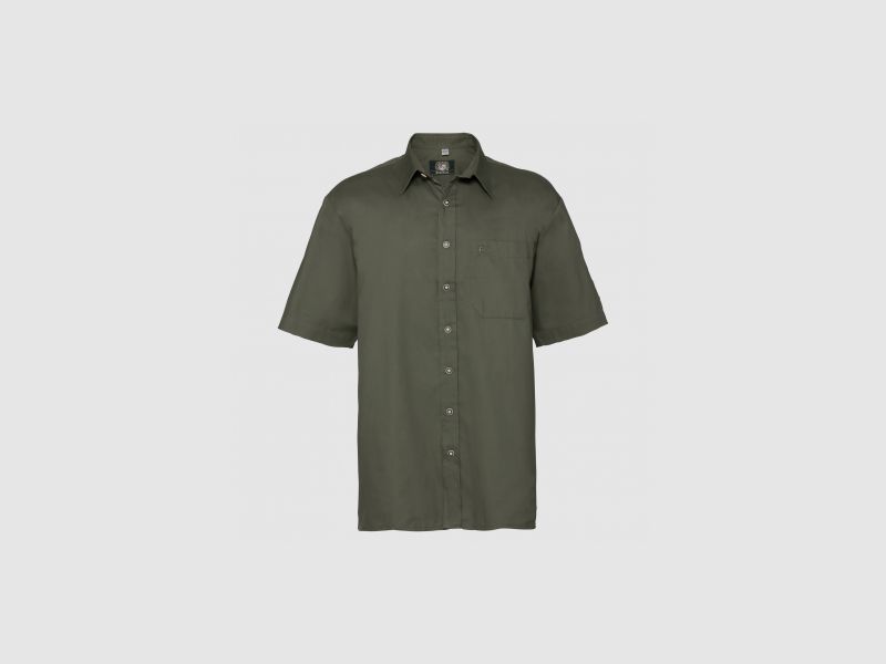 OS Trachten Heren Korte Mouwen Shirt Springende Herten | 43/44