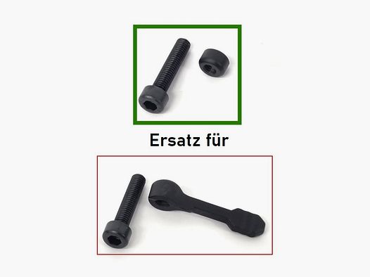 Rusan Klemmhebelkit Umrüstsatz für Modularadapter – rechts