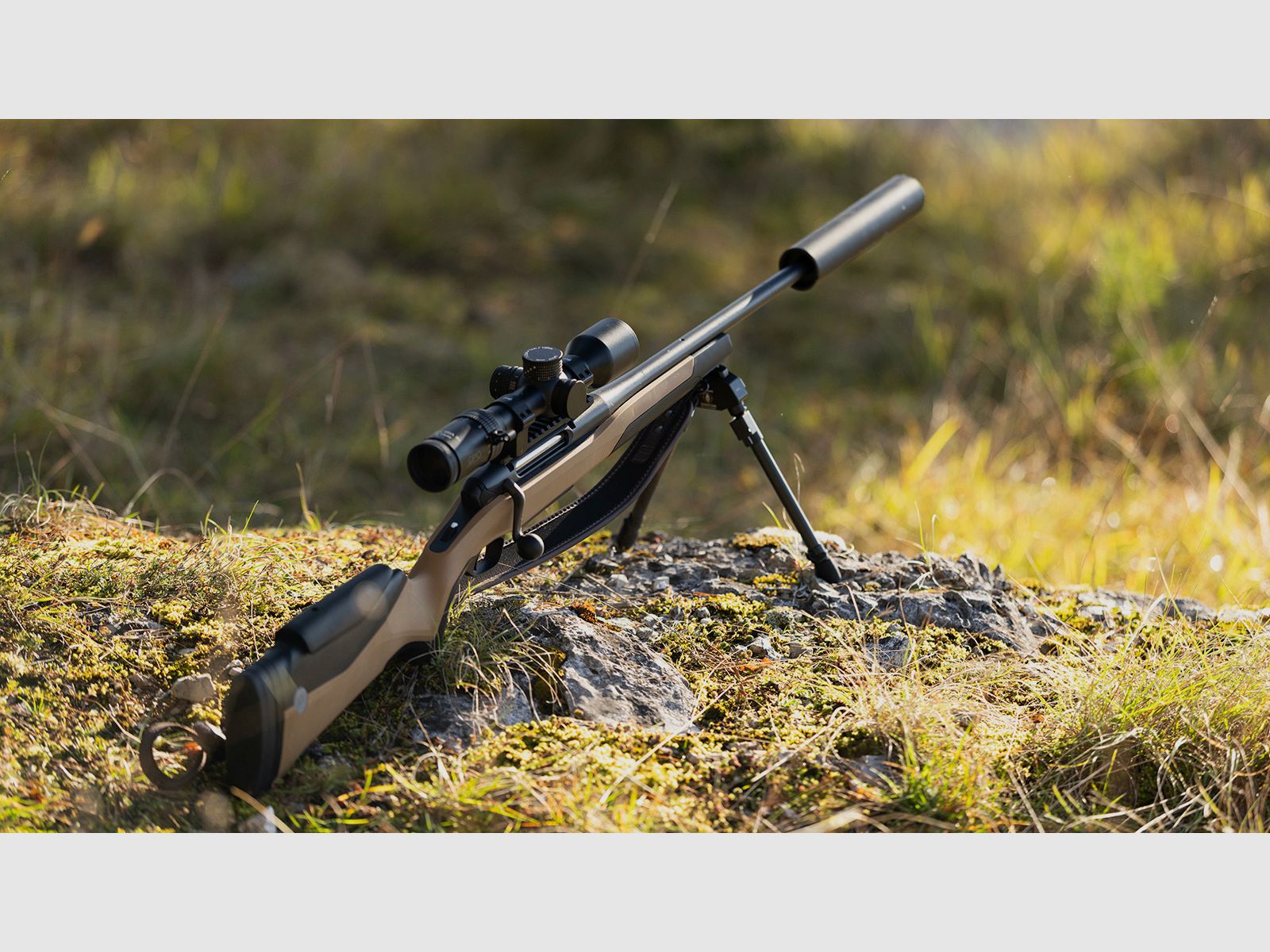 Steyr Arms RMS WILD .308 Win. 508mm, 3+1 magazijn, directe trekker, M15x1, groene rechtse herhalingsgeweer