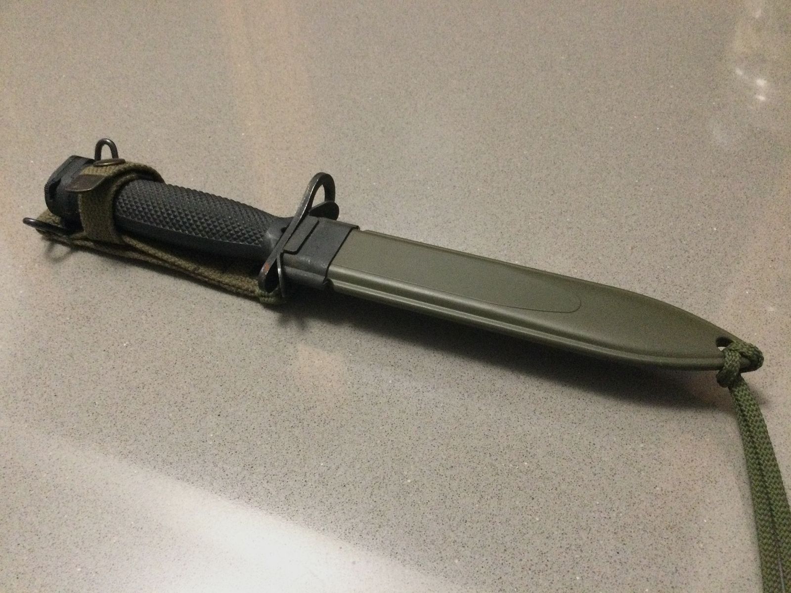 U.S M8AI Bayonet Knife, Messer. Schöne Erhaltung, guter Zustand