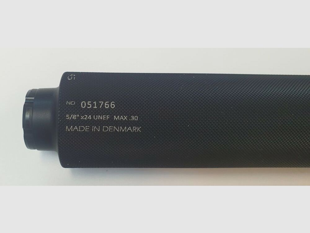 Ase Utra Gebraucht, NIELSEN SONIC 45 Schalldämpfer 5/8x24UNF für max. Kal. 30