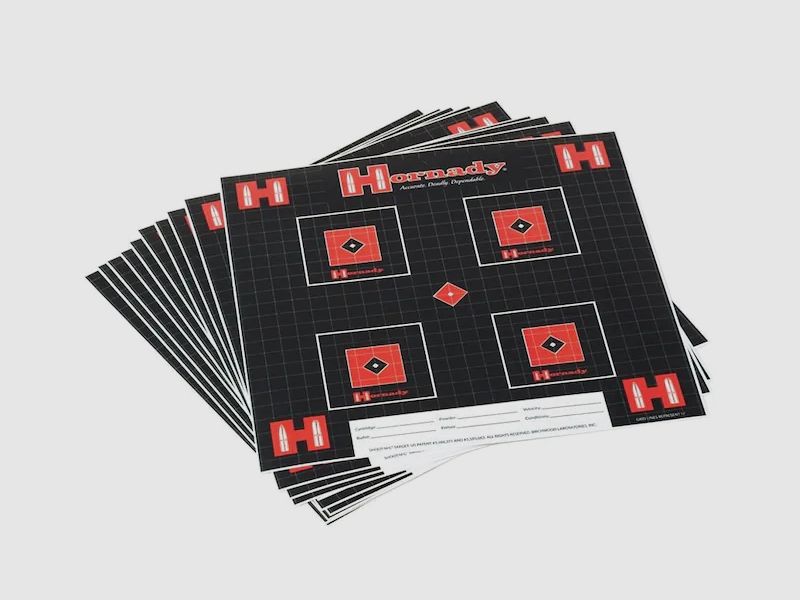 Hornady Lock-N-Load Schießscheiben 12"x12" / 30,48x30,48cm 10 Stück