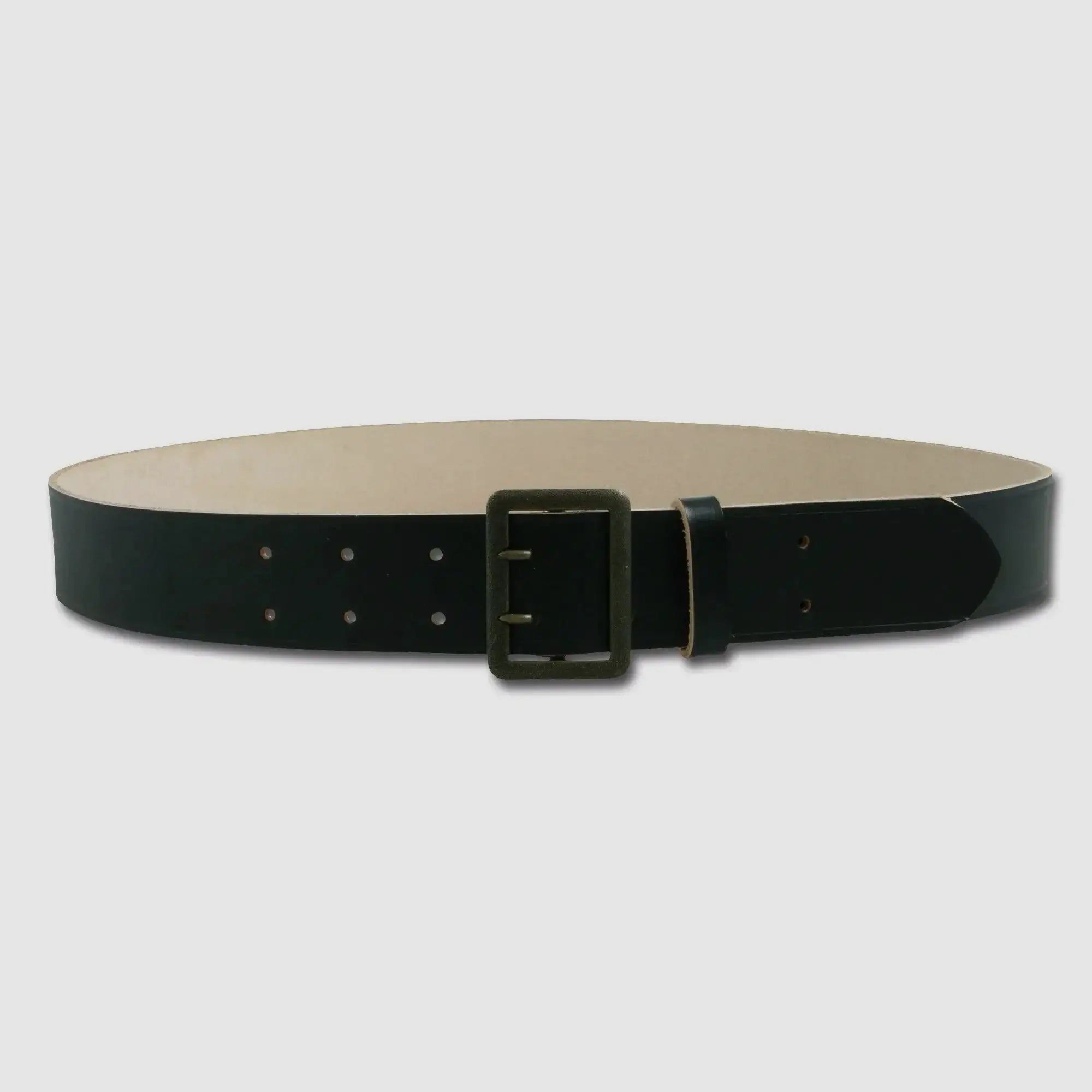 Home Home Police Belt Leather Hand-sewn