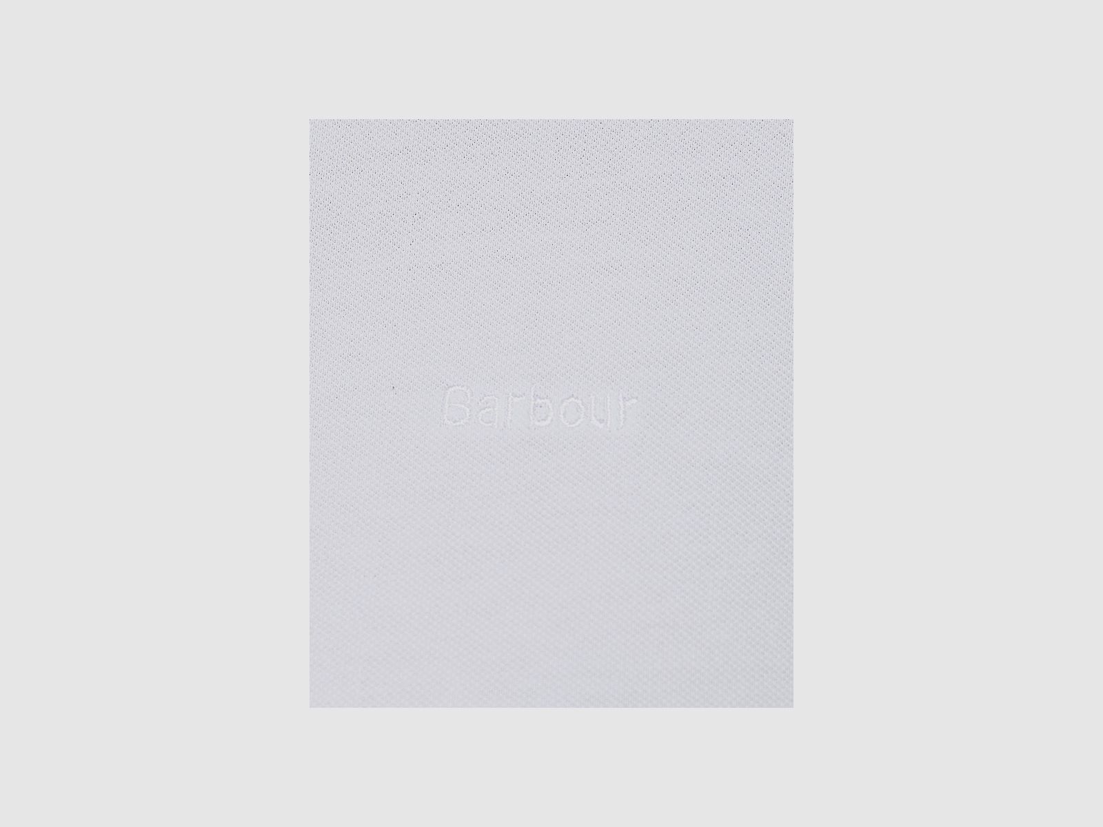 BARBOUR Portsdown Top Poloshirt White/ Silver Birch
