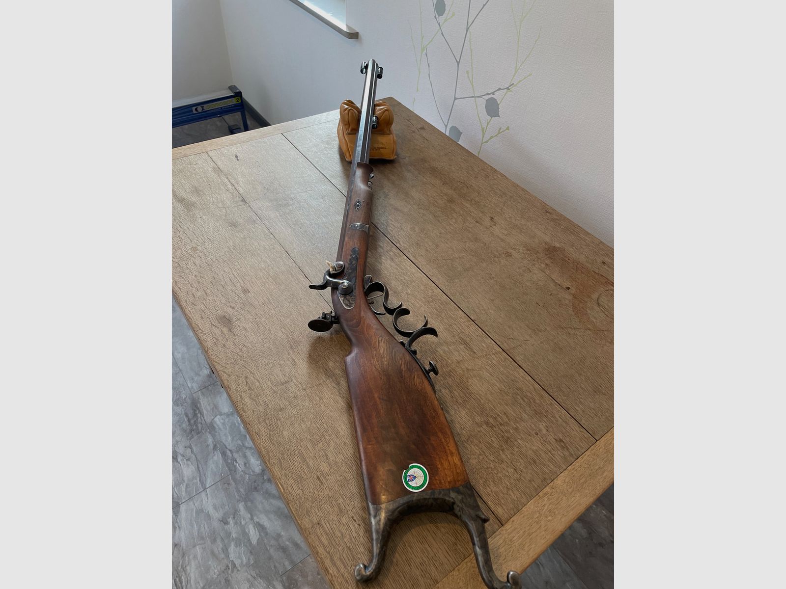 Waadtländer Scheibenbüchse Kaliber 45 Vorderlader , Bild 10 von 15