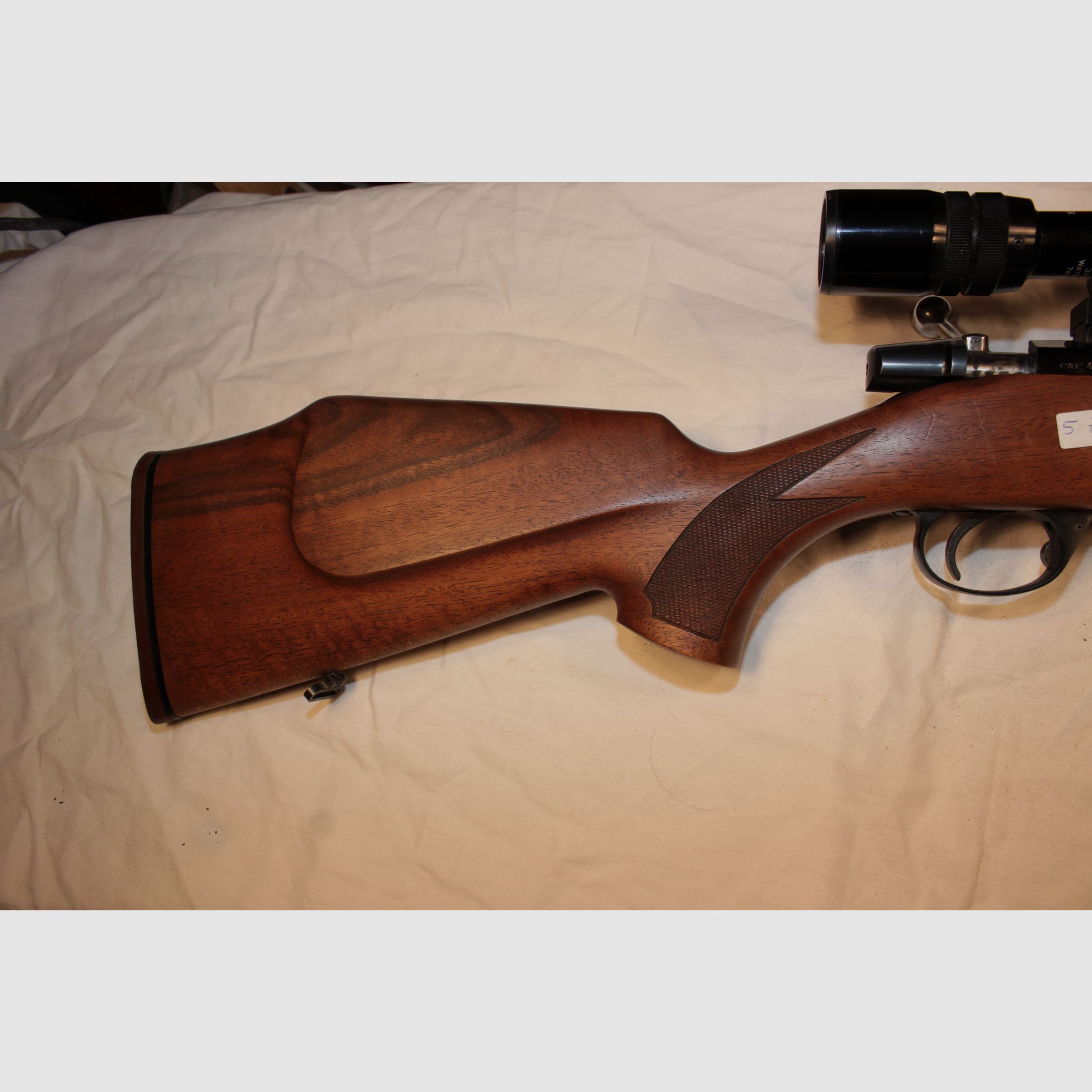 Zolli repeater with left-hand system and left-hand stock.