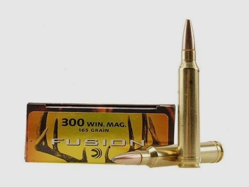 Federal Fusion .300 Win. Mag. 165GR SP 20 cartridges