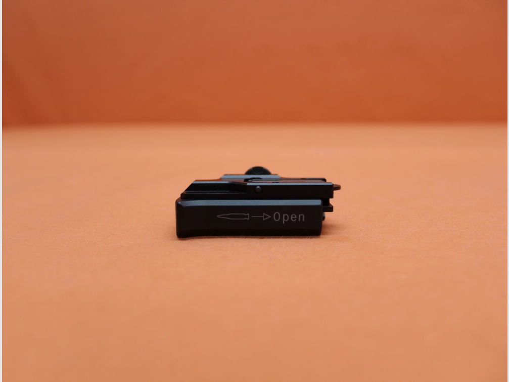 Heckler & Koch Heckler&Koch HK MR223/MR308: Schnellwechselvisier H&K schwarz Ø2mm klappbar, für Picatinnyprofil (Visierlinie h = ca. 33mm)