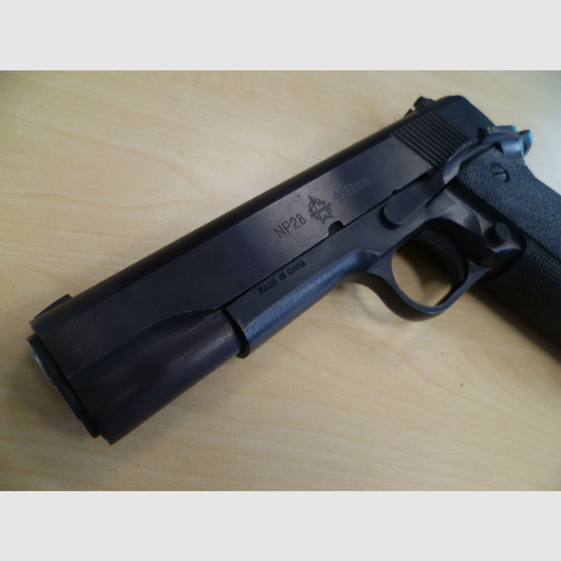 Pistole Norinco NP 28 - 9 mm Luger  1911er Nachbau