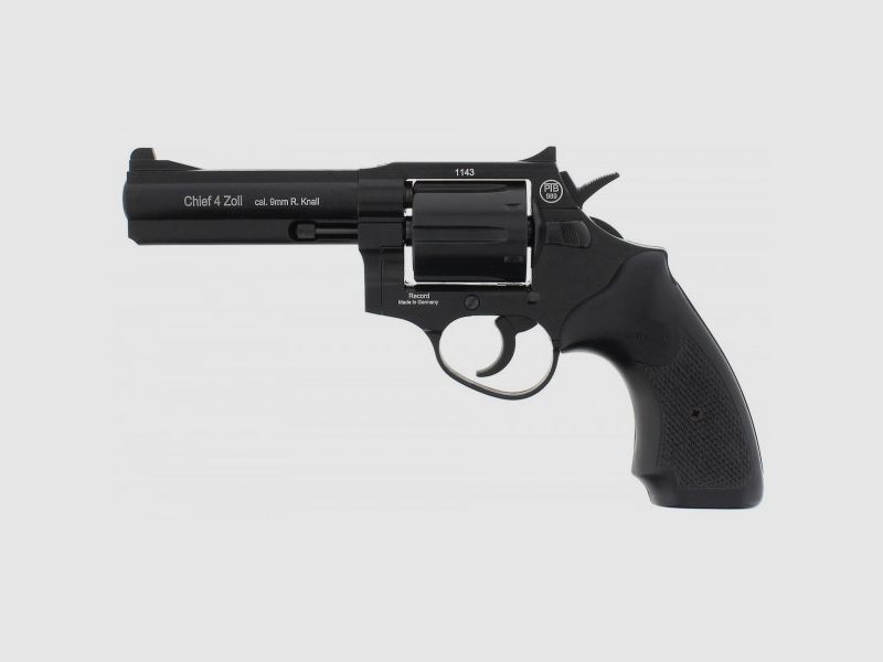 RECORD CHIEF 4" SCHRECKSCHUSSREVOLVER - 9MM R.K.