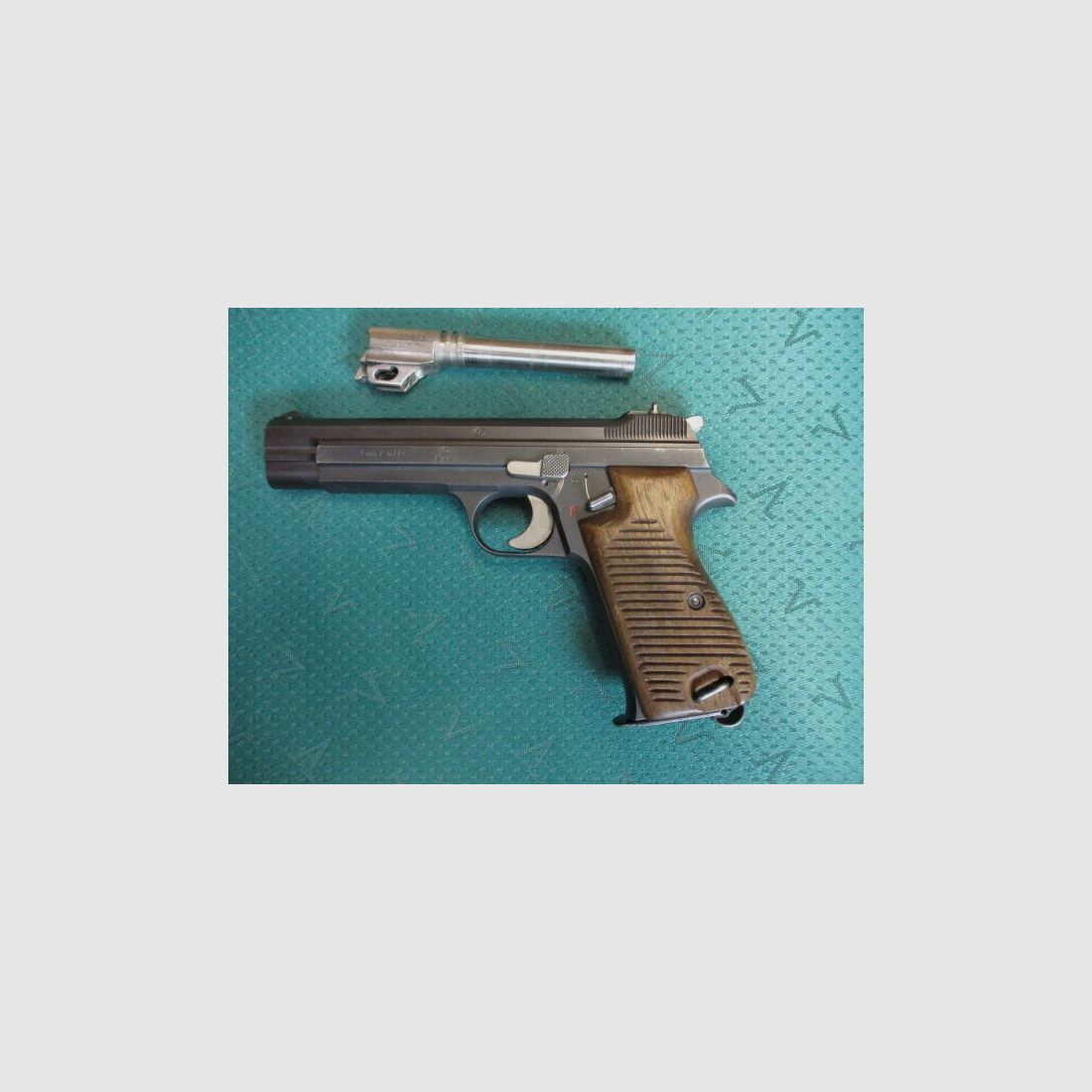 SIG P210 M/49 Denmark 9mm Luger with interchangeable barrel 7.65 Para P210