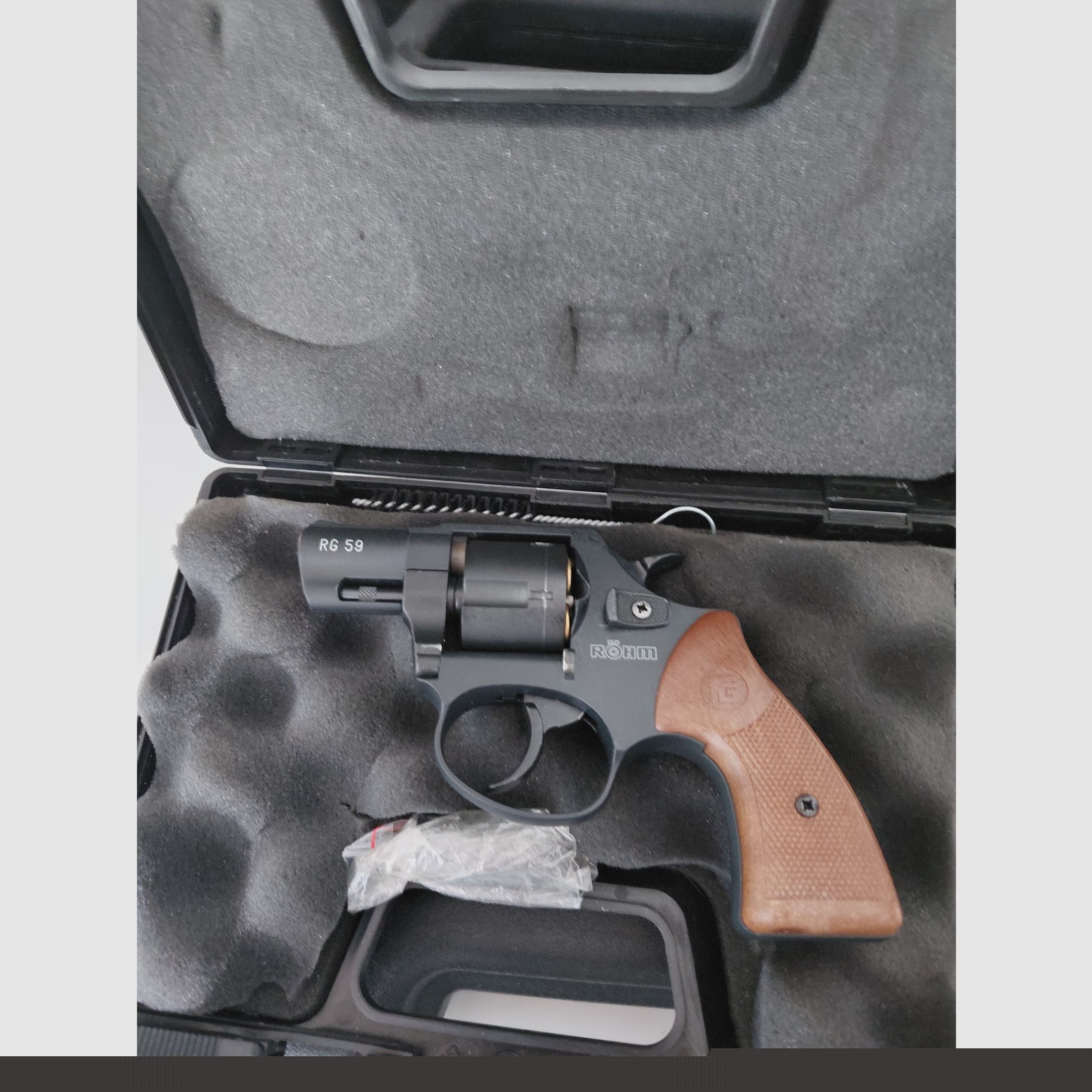 Röhm RG 59 schreckschuss Revolver 9mm RK absolut neuwertig 