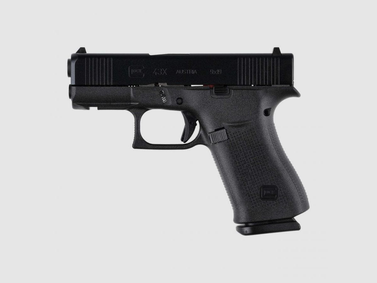 Glock 43x pistola negra BLK 9mm Luger, imagen 2 de 10