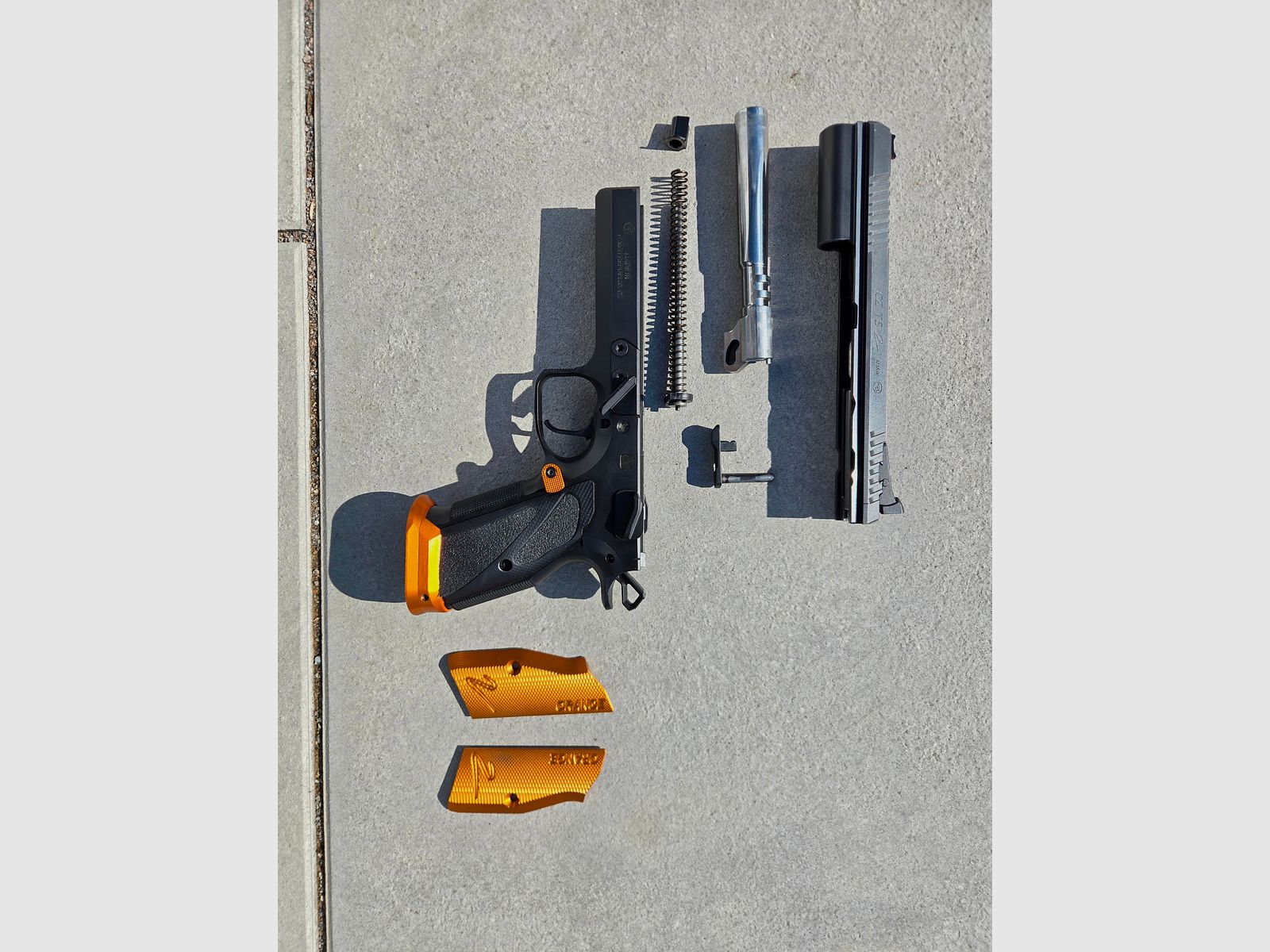 CZ TS2 Orange .40 S&W