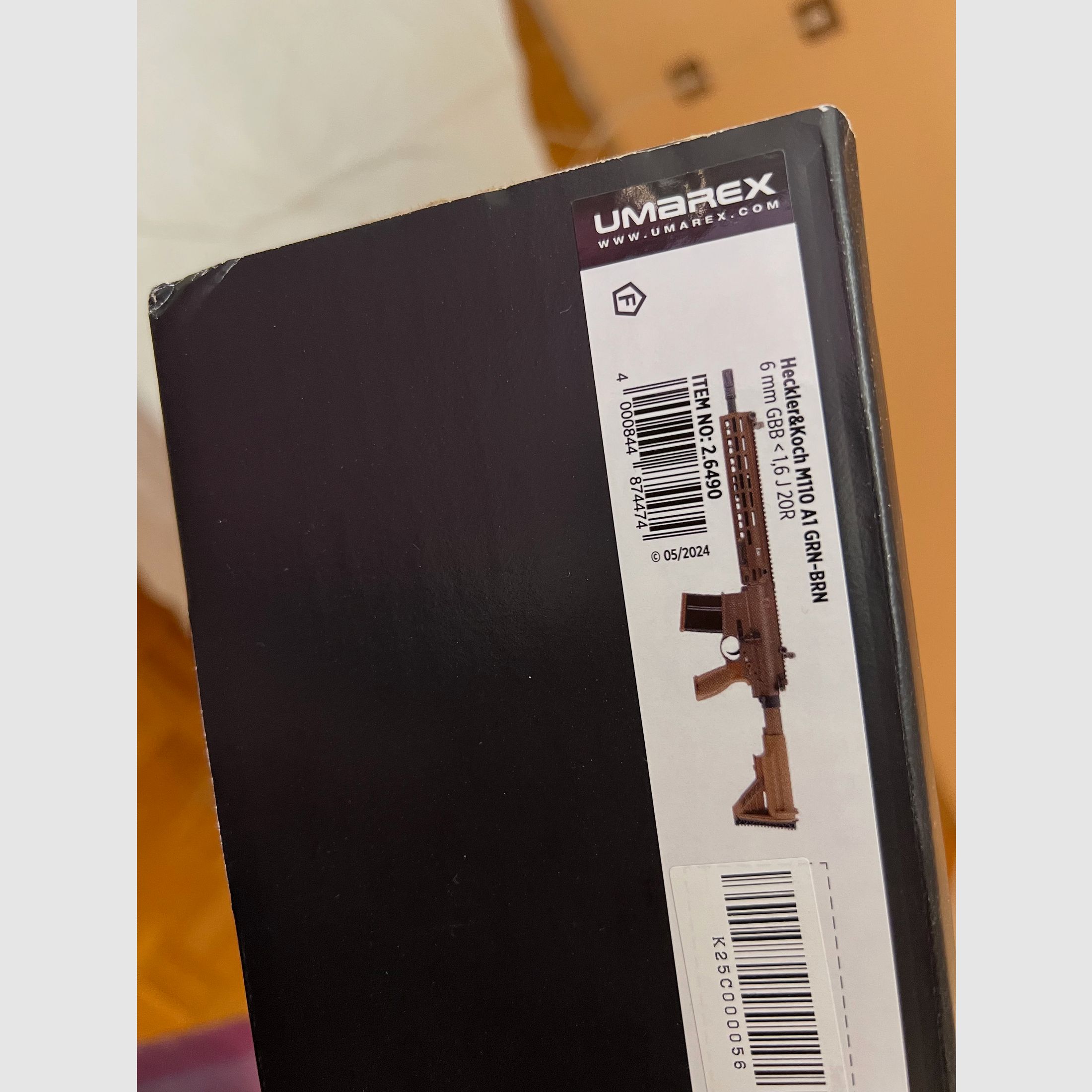 Umarex VFC Heckler & Koch HK M110 A1 Airsoft Vollmetall Gas-Blow-Back 6mm BB grünbraun neu NP 800€