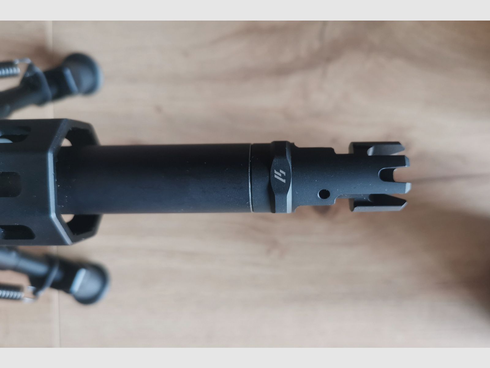 Strike Industries 1/2x28 .223 .22 Kompensator Mündungsbremse Mündungsfeuerdämpfer AR-15 Checkmate M4