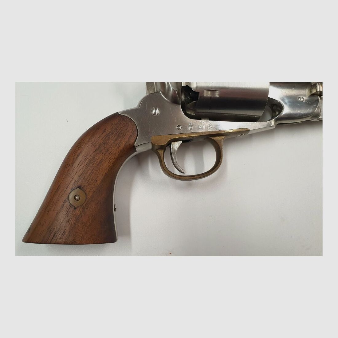 Hege-Uberti Perkussionsrevolver Remington 1858 Army Stainless