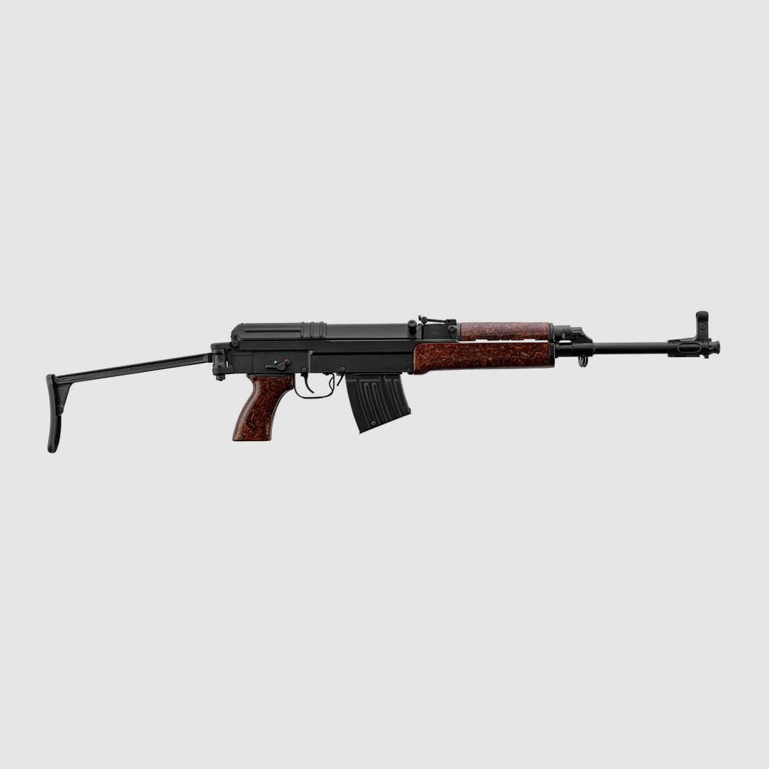 CARABINE SEMI AUTOMATIQUE STV MK67 STANDARD CROSSE REPLIABLE 7.62X39 MM, image 3 sur 6