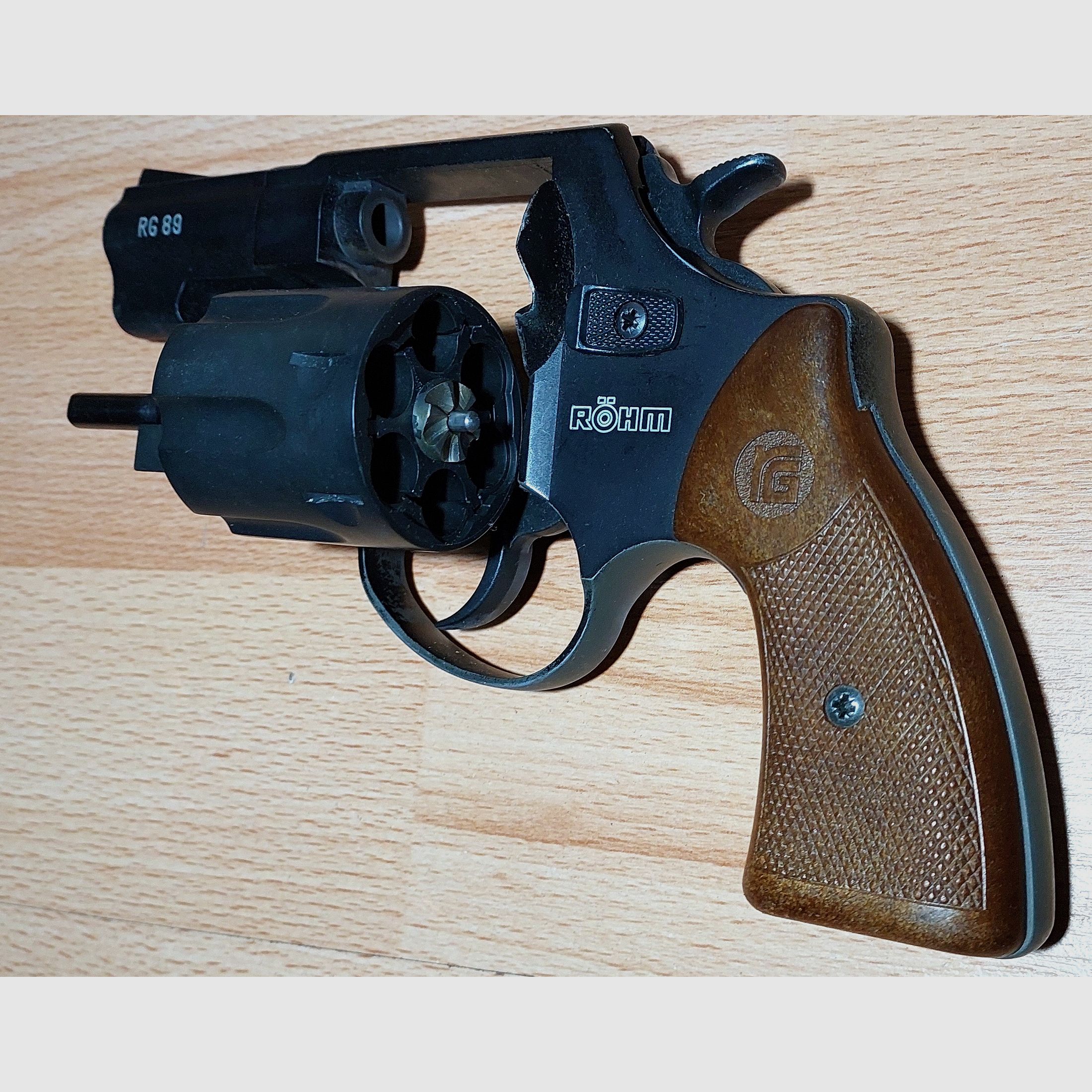 Röhm RG89 blank-firing revolver blued (PTB 594)