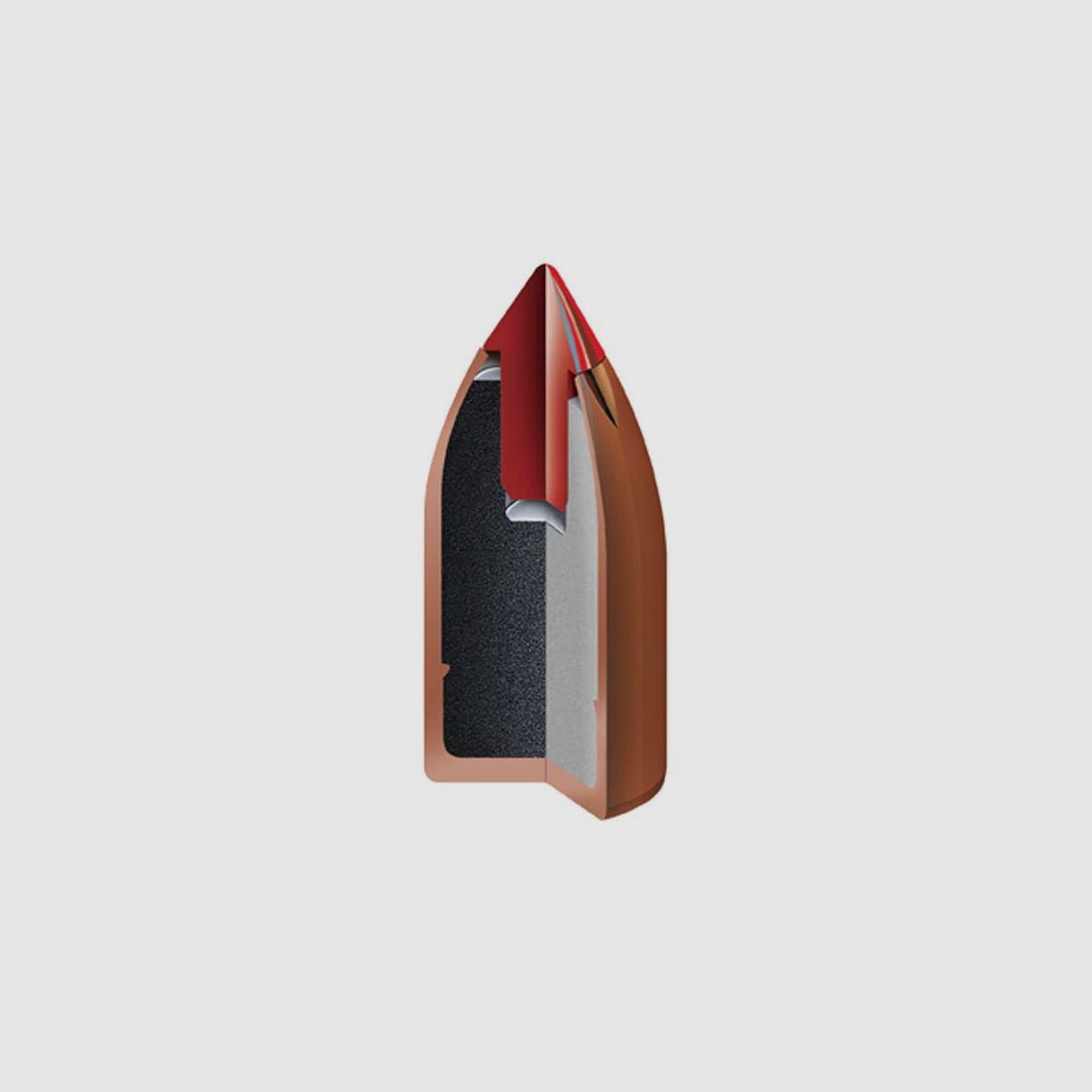 Hornady Low-Drag-Sabot .50/12,7mm mit .45 SST 250GR Geschoss 20 Stück