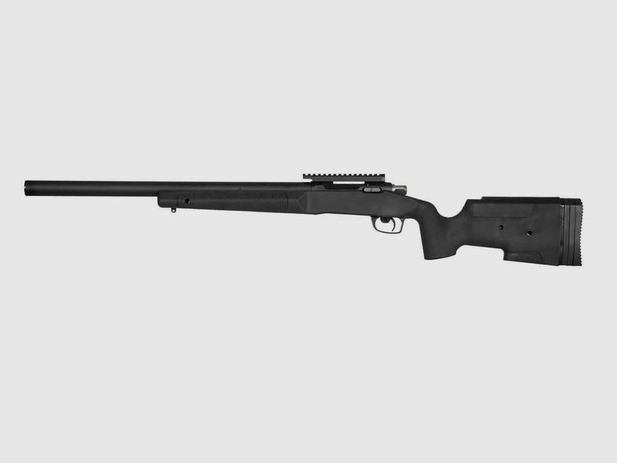 Maple Leaf MLC-338 Bolt Action Sniper Rifle Deluxe, schwarz, cal. 6 mm BB